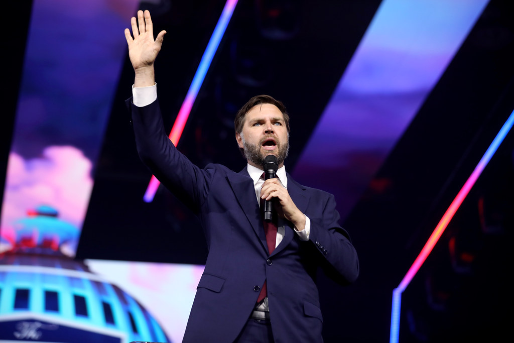 JD Vance Discovers Self-Reflective Echo Chamber, Now Only Able to Debate with