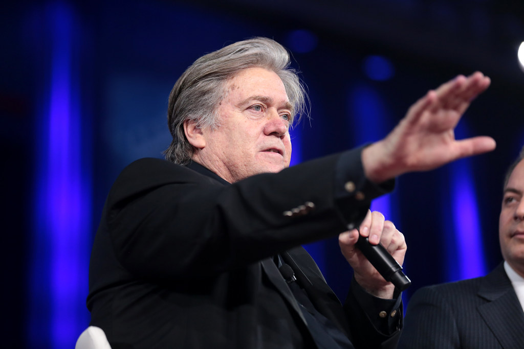 Steve Bannon Discovers Parents Are Actually Time-Traveling Founding Fathers,