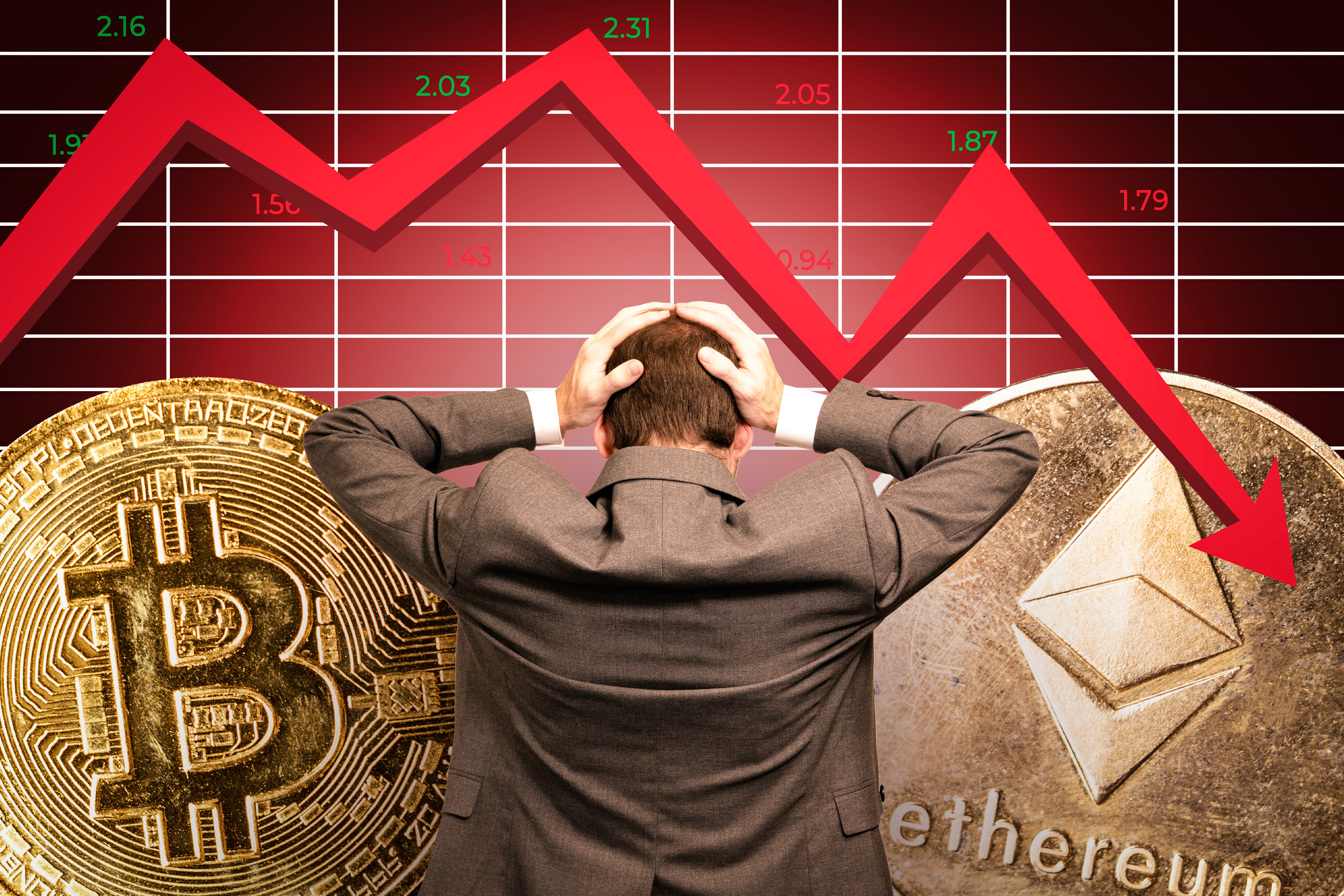 Bitcoin Falls Below $101,000 After Trump and Musk's Epic Thumb Wrestle Rocks Crypto World, Ethereum Sobs in Corner Down 6%